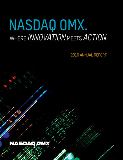 Miniature Nasdaq Rapport annuel 2010