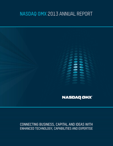 Miniature Nasdaq Rapport annuel 2013