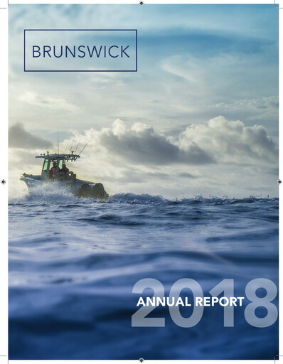 Thumbnail Brunswick Corporation Annual Report 2018
