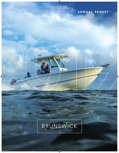 Thumbnail Brunswick Corporation Annual Report 2019