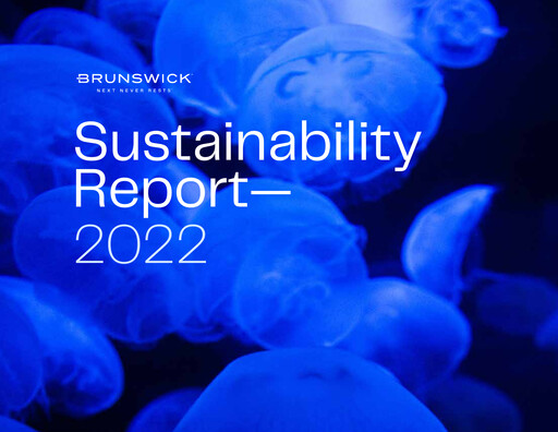Thumbnail Brunswick Corporation Sustainability Report 2022