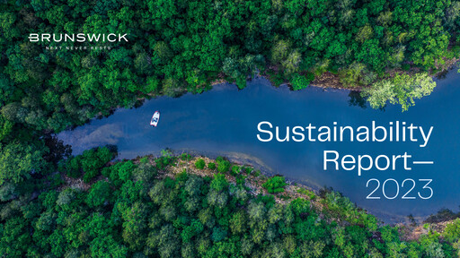 Thumbnail Brunswick Corporation Sustainability Report 2023