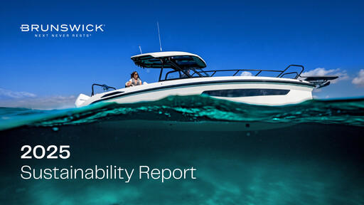 Thumbnail Brunswick Corporation Sustainability Report 2025
