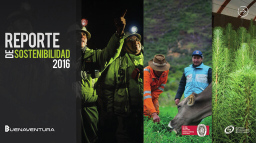 Thumbnail Buenaventura Mining Company  Sustainability Report 2016