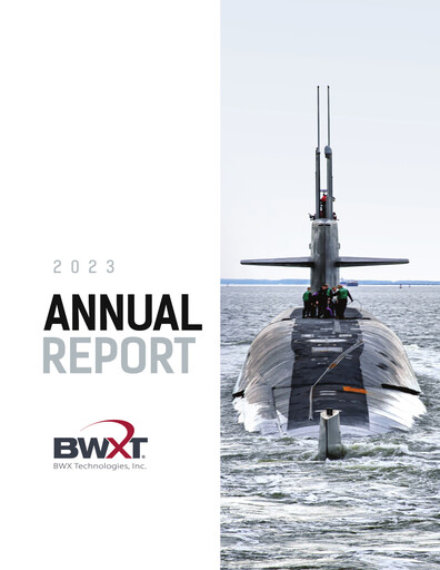 Thumbnail BWX Technologies
 Annual Report 2023