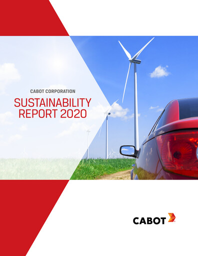 Miniature Cabot Corporation
 Rapport de durabilité 2020