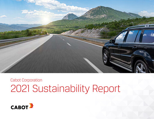 Miniature Cabot Corporation
 Rapport de durabilité 2021