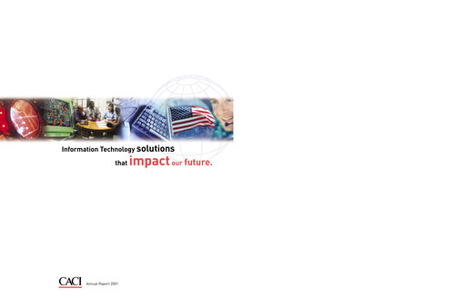 Thumbnail CACI International Inc Annual Report 2001