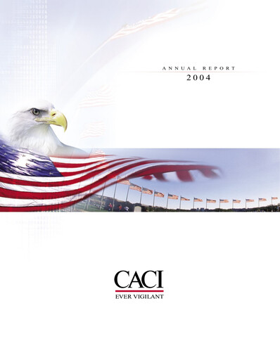 Thumbnail CACI International Inc Annual Report 2004