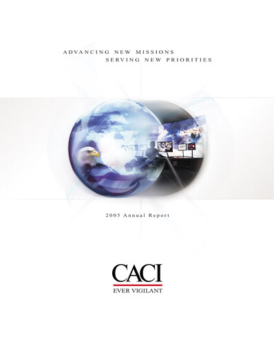 Thumbnail CACI International Inc Annual Report 2005