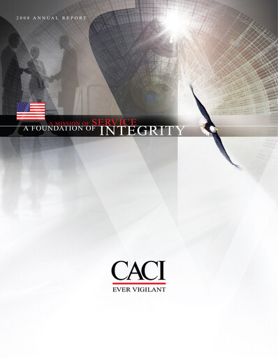 Thumbnail CACI International Inc Annual Report 2008