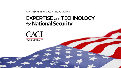 Thumbnail CACI International Inc Annual Report 2023