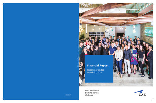 Thumbnail CAE Annual Report 2018