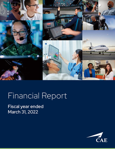 Thumbnail CAE Annual Report 2022