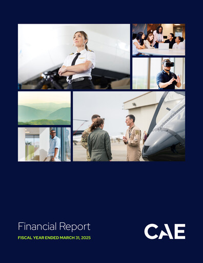 Thumbnail CAE Inc. Annual Report 2025