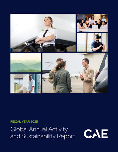 Thumbnail CAE Inc. Sustainability Report 2025