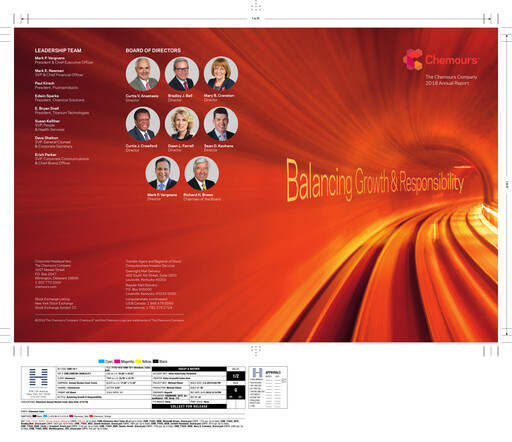 Thumbnail Chemours
 Annual Report 2018