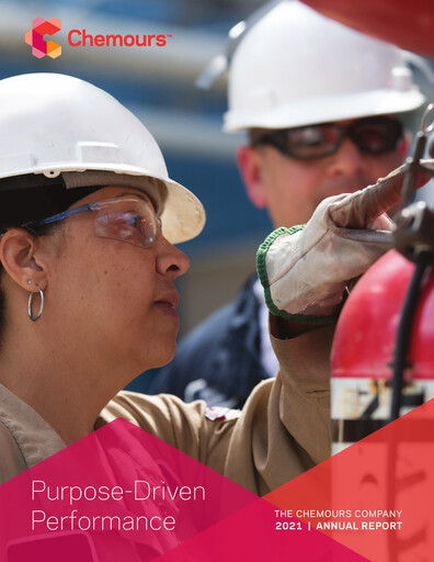 Thumbnail Chemours
 Annual Report 2021