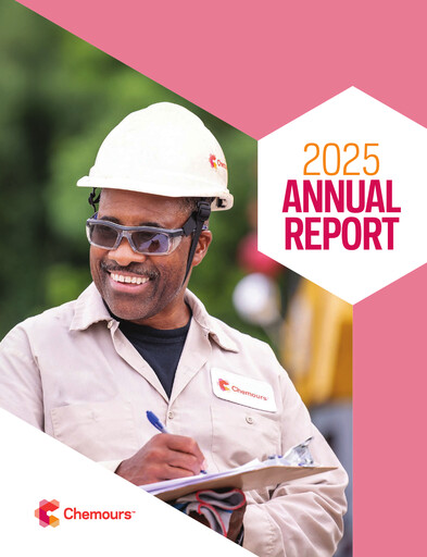 Thumbnail Chemours
 Annual Report 2025