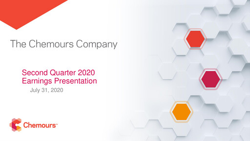 Thumbnail Chemours
 Quarterly Report 2020-q2