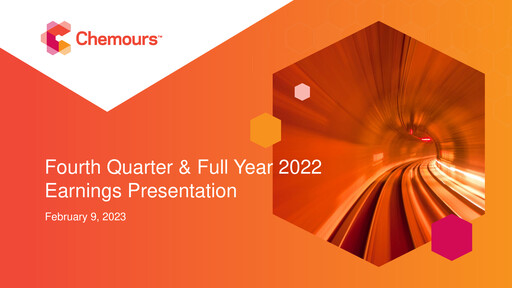 Thumbnail Chemours
 Quarterly Report 2022-q4