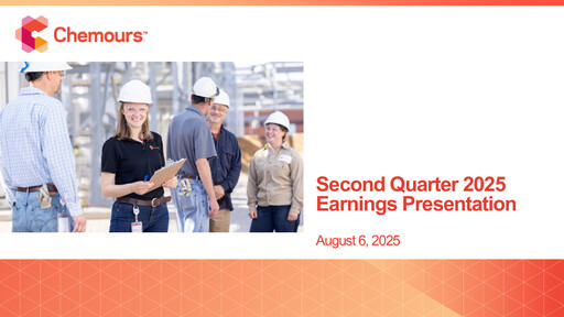 Thumbnail Chemours
 Quarterly Report 2025-q2