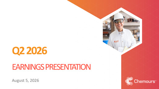 Thumbnail Chemours
 Quarterly Report 2026-q2