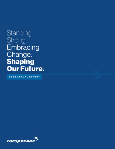 Thumbnail Chesapeake Utilities
 Annual Report 2020