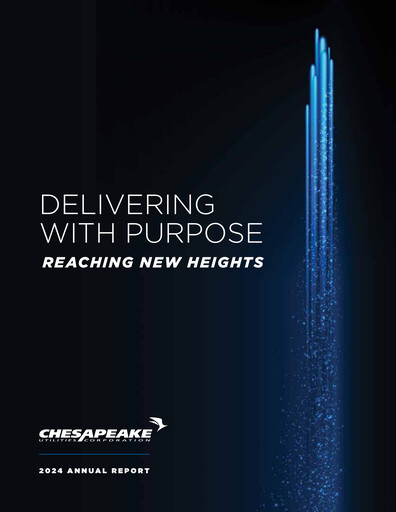 Thumbnail Chesapeake Utilities
 Annual Report 2024