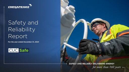 Thumbnail Chesapeake Utilities
 Sustainability Report 2023