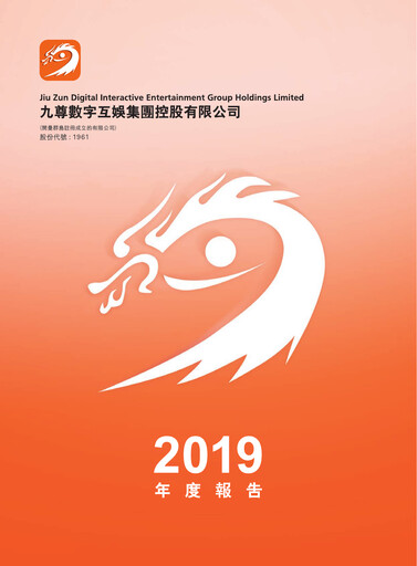 Miniature Infinities Tech (Jiu Zun Digital) Rapport annuel 2019