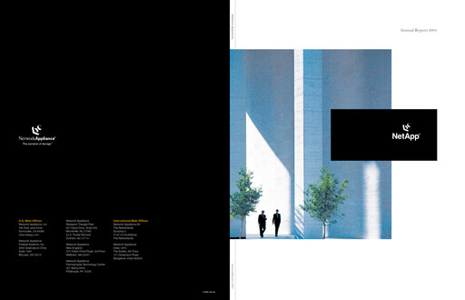 Thumbnail NetApp
 Annual Report 2004