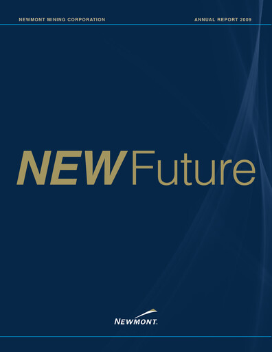 Thumbnail Newmont Annual Report 2009