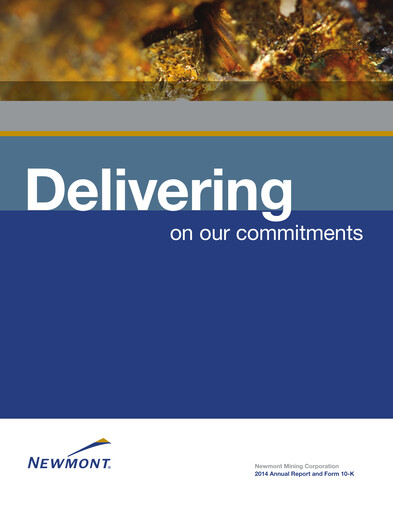 Thumbnail Newmont Annual Report 2014