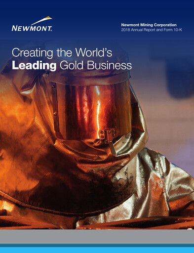 Thumbnail Newmont Annual Report 2018