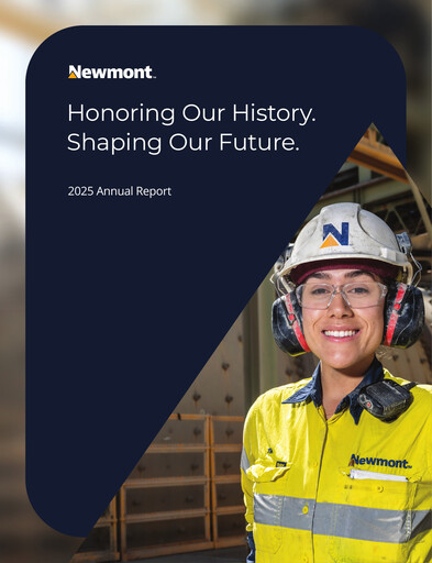 Thumbnail Newmont Annual Report 2025