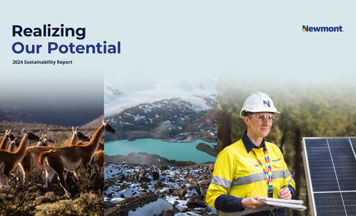 Thumbnail Newmont Sustainability Report 2024