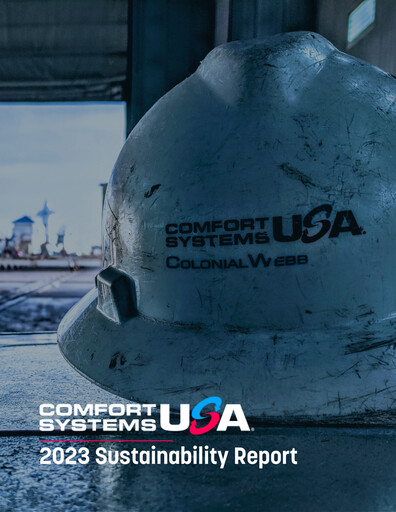 Thumbnail Comfort Systems USA Sustainability Report 2023