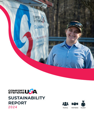 Thumbnail Comfort Systems USA Sustainability Report 2024
