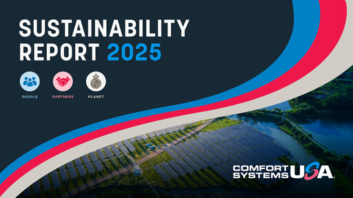 Thumbnail Comfort Systems USA Sustainability Report 2025