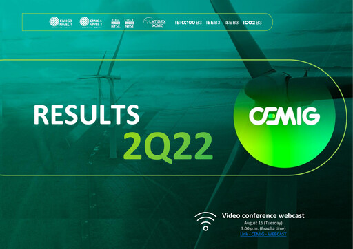 Miniature Cemig Rapport trimestriel 2022-q2