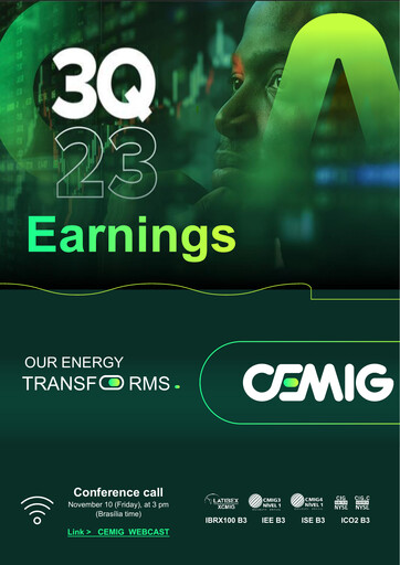 Miniature Cemig Rapport trimestriel 2023-q3
