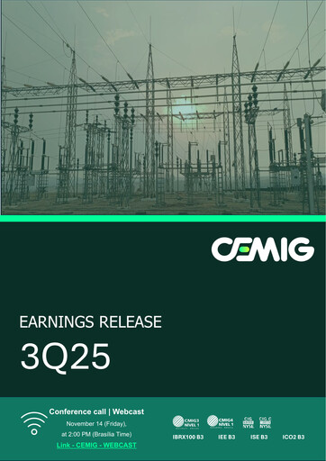 Miniature Cemig Rapport trimestriel 2025-q3