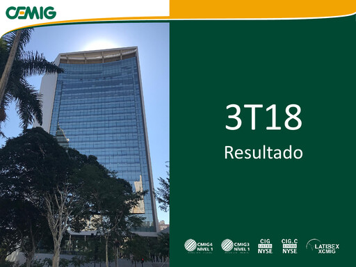 Thumbnail Cemig Quarterly Report 2018-q3