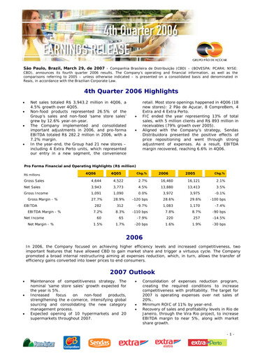 Vorschaubild GPA Quartalsbericht 2006-q4