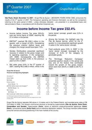 Vorschaubild GPA Quartalsbericht 2007-q3