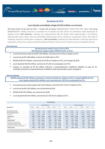 Vorschaubild GPA Quartalsbericht 2012-q2