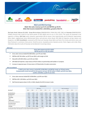 Vorschaubild GPA Quartalsbericht 2012-q4
