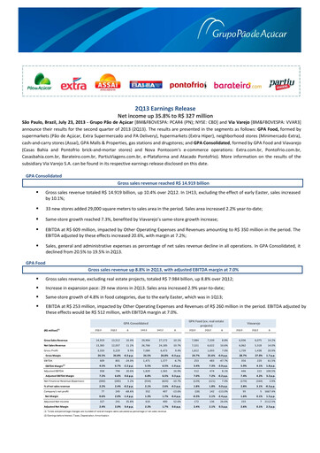 Vorschaubild GPA Quartalsbericht 2013-q2
