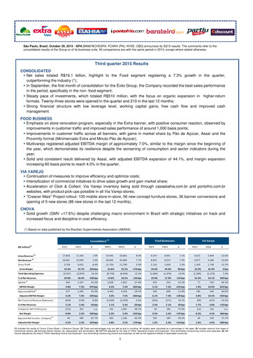 Vorschaubild GPA Quartalsbericht 2015-q3